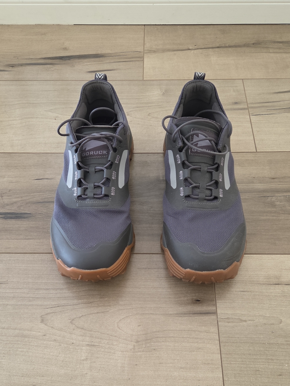 GORUCK (Mackall) Men’s Grey Athletic Sneakers with Gum Outsole